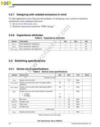 MK61FX512VMD12 Datasheet Page 20