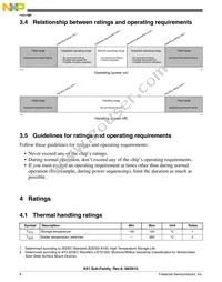 MK61FX512VMD15 Datasheet Page 8