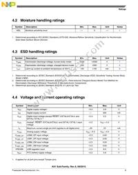 MK61FX512VMD15 Datasheet Page 9