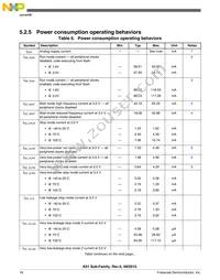 MK61FX512VMD15 Datasheet Page 16