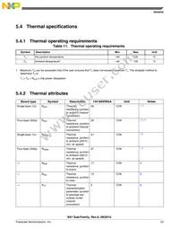 MK61FX512VMD15 Datasheet Page 23