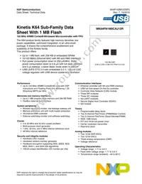 MK64FN1M0CAJ12R Datasheet Cover