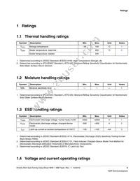 MK64FN1M0CAJ12R Datasheet Page 5