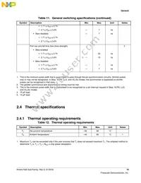 MK65FN2M0CAC18R Datasheet Page 19