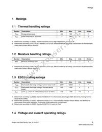 MK65FX1M0VMI18 Datasheet Page 5