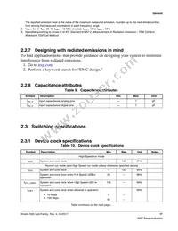 MK65FX1M0VMI18 Datasheet Page 17