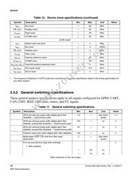 MK65FX1M0VMI18 Datasheet Page 18