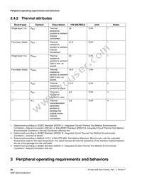 MK65FX1M0VMI18 Datasheet Page 20