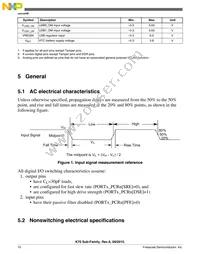 MK70FN1M0VMJ12 Datasheet Page 10
