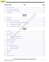 MK70FN1M0VMJ15 Datasheet Page 16