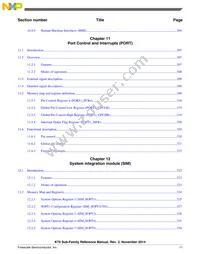 MK70FN1M0VMJ15 Datasheet Page 18