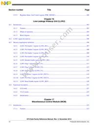 MK70FN1M0VMJ15 Datasheet Page 21