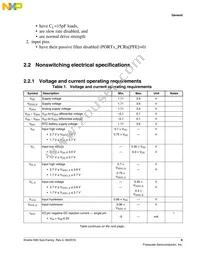 MK80FN256VLL15 Datasheet Page 9