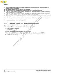 MK80FN256VLL15 Datasheet Page 18