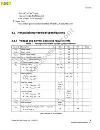 MK82FN256VLL15 Datasheet Page 9