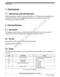 MKE02Z32VLC2R Datasheet Page 4