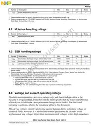 MKE04Z8VWJ4 Datasheet Page 5