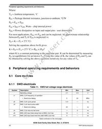 MKE06Z128VQH4 Datasheet Page 20