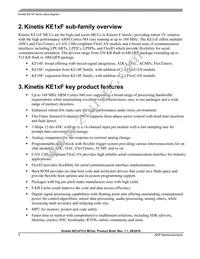 MKE14F512VLL16 Datasheet Page 2