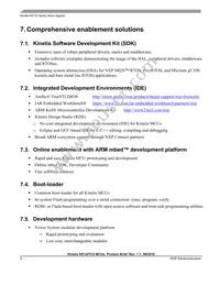 MKE14F512VLL16 Datasheet Page 6