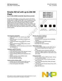 MKE14Z256VLL7 Datasheet Cover