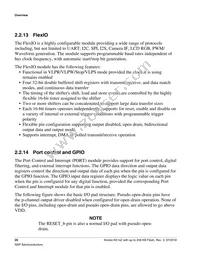 MKE14Z256VLL7 Datasheet Page 20