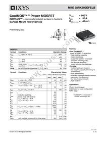 MKE38RK600DFEL-TUB Datasheet Cover