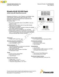 MKL02Z32VFG4R Datasheet Cover