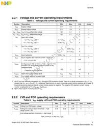 MKL02Z32VFG4R Datasheet Page 7