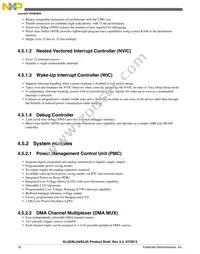 MKL02Z32VFK4R Datasheet Page 16