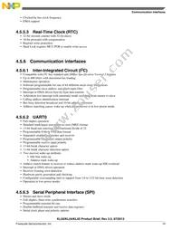 MKL02Z32VFK4R Datasheet Page 19