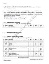 MKL02Z32VFM4R Datasheet Page 16