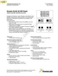 MKL04Z32VLF4R Datasheet Cover