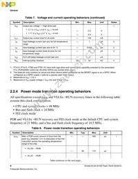 MKL04Z32VLF4R Datasheet Page 8