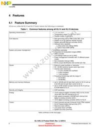 MKL14Z64VLK4R Datasheet Page 6