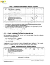 MKL16Z128VFT4R Datasheet Page 8
