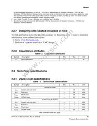 MKL17Z256CAL4R Datasheet Page 21