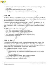 MKL17Z64VLH4R Datasheet Page 20