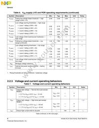 MKL24Z64VLK4 Datasheet Page 8