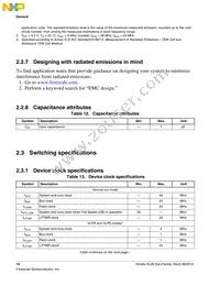 MKL26Z128VLH4R Datasheet Page 16