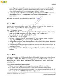 MKL27Z32VDA4 Datasheet Page 17