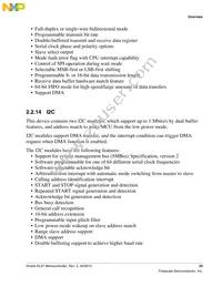 MKL27Z32VDA4 Datasheet Page 23