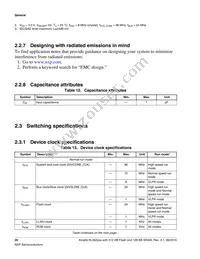 MKL28Z512VLL7 Datasheet Page 20