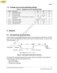 MKL43Z128VMP4 Datasheet Page 5