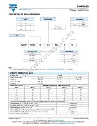 MKP1839610161 Datasheet Page 2