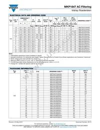 MKP1847650274Y5 Datasheet Page 6