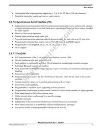 MKS20FN256VFT12 Datasheet Page 13