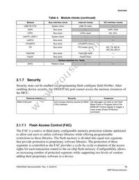 MKS20FN256VLL12 Datasheet Page 13