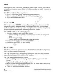MKS20FN256VLL12 Datasheet Page 22