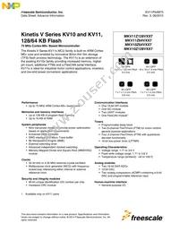MKV10Z128VLH7 Datasheet Cover